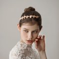 thumbnail image 1 of Diadema nupcial Hugo con hojas Artificiales para boda, 1 of 10