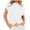 White, variant on Womens Neck Sleeveless Sweater Vest - Lightweight Ribbed Knit, Casual Summer Short Cap Sleeve Pullover Tank Tops - Versatile for Daily & Work Occasions