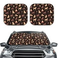 thumbnail image 6 of Lsque Labrador Retriever Dog 2 PCS Windshield Sun Shade | CarFoldable Window Covers | Car Accessories Reflect UV for Universal Cars SUV Truck | Large, 6 of 7