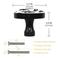 thumbnail image 3 of 4 Pcs Wolf Knobs for Kitchen Cabinet Cupboard Dresser Bookcase Drawer Pulls Handles Round Home Decor, 3 of 5