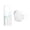 White, variant on 3D Breathable Ice Silk Face Mask Individually Packaged KN95 Fish Shape Cooling Fabric Comfortable Fit for Summer Use
