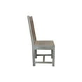 thumbnail image 3 of Moti Sarah 41" Solid Wood Dining Chair in Brushed Ivory (Set of 2), 3 of 6