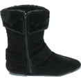 thumbnail image 6 of Static Footwear Girls Fashion Faux Suede Fur Cuff Boots, 6 of 7