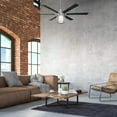 thumbnail image 2 of Westinghouse 7225000 Willa 60" Nickel LED Ceiling Fan with Remote, 2 of 5