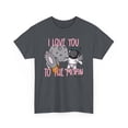 thumbnail image 2 of I love you to the moon and back for father & family gift Unisex Cotton Tee, 2 of 9