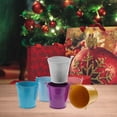 thumbnail image 2 of Miangastore Mini Metal Buckets with Handles Made from Durable Tinplate for Storage Use Assorted Color 6pcs, 2 of 8