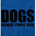 thumbnail image 2 of Anti Social Dog Lover Pet Puppy Owner Long Sleeve TShirt Men Women Brisco Brands M, 2 of 6