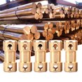 thumbnail image 4 of Transfer Joint Adapter 5pcs Plated Iron Motor Copper Shaft Coupler Coupler Connector Transfer Joint Adapter Set Screw Couplings, 4 of 8