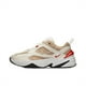 thumbnail image 1 of Zapatillas clásicas M2K Tekno blancas de platino puro, unisex, cómodas, de suela gruesa, estilo retro, informales, de caña baja, 1 of 4