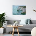 thumbnail image 2 of Claude Monet Canvas Wall Art - The Manneport Seen from the East Classic Artwork Picture Print with Framed Famous Oil Painting Hang for Home Office Bedroom Living Room Wall Decor-16" X12", 2 of 7