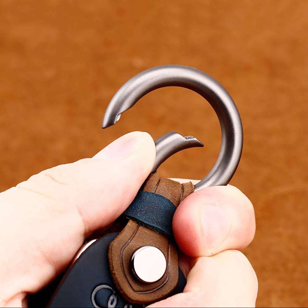 Compatible with Audi A1 A3 Q3 Q7 R8 A6L TT  for Audi Key Fob Case,Leather Full Cover Compatible with A1 A3 Q3 R8 Flip