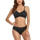 thumbnail image 5 of Traje De Baño Para Mujer, Ligero, Ajustado, Transpirable, De Talle Alto, Para Mujer, Con Nudo Torcido Para La Playa ANGGREK XL negro, 5 of 6
