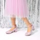 thumbnail image 3 of Zapatos de Vestir para Niñas DREAM PAIRS KKUMPU2502 Tacones Gruesos Rosados, 3 of 8