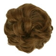 thumbnail image 3 of SAYFUT Synthetic Fiber Hair Extension Chignon Donut Bun Straight Wavy Curly Messy Wig Hairpiece For Women, 3 of 6