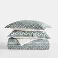 thumbnail image 6 of Duvet Covert Set - Ultra Soft - Navy Modern Rustic for Twin Size Bedding by Comfort Canopy, 6 of 21