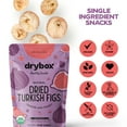 thumbnail image 2 of Drybox Organic Smyrna Turkish Figs 2 Pack No Sugar Added, Non-GMO - Natural Mediterranean Dried Fruit for Snacking, Baking, Topping Salads. Two 16 oz-1 lb Resealable - 2 Packs 2 lbs total, 2 of 6