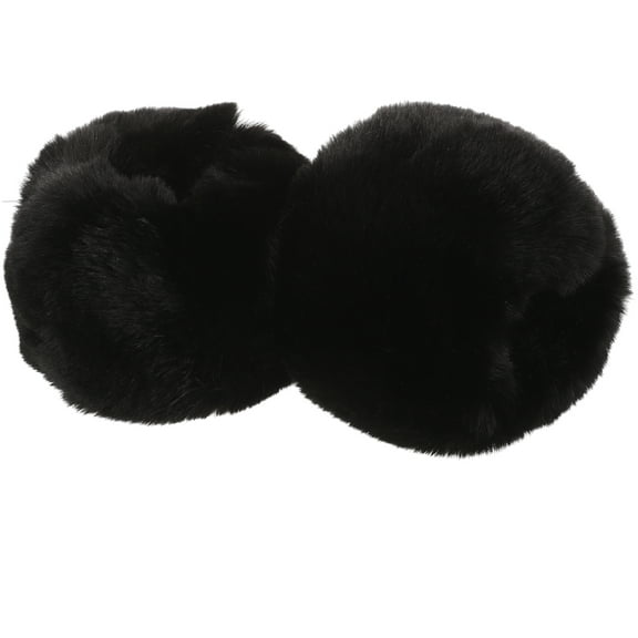Warm Furry Wrist Guards Cuff Protector Faux Clothing Cover Winter Gloves Sleeves Acrylic