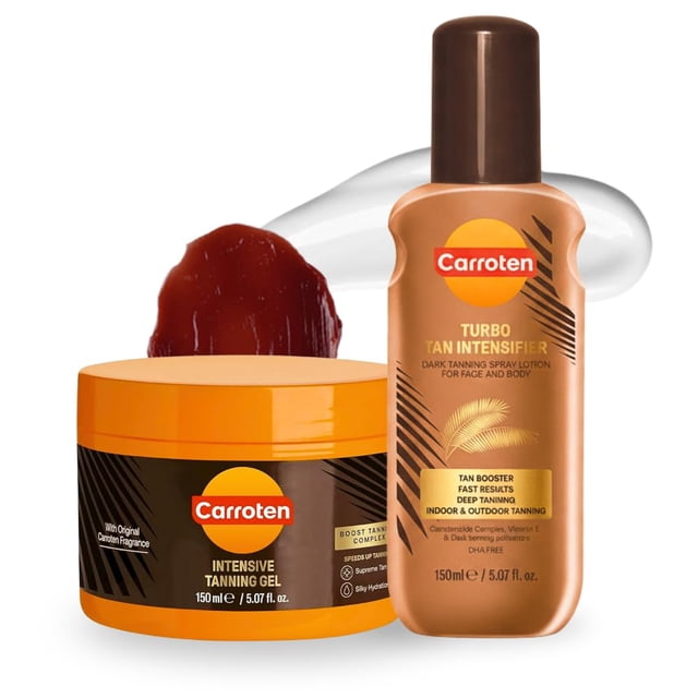 Carroten Turbo Tan Intensificador y Gel Bronceador 150 ml
