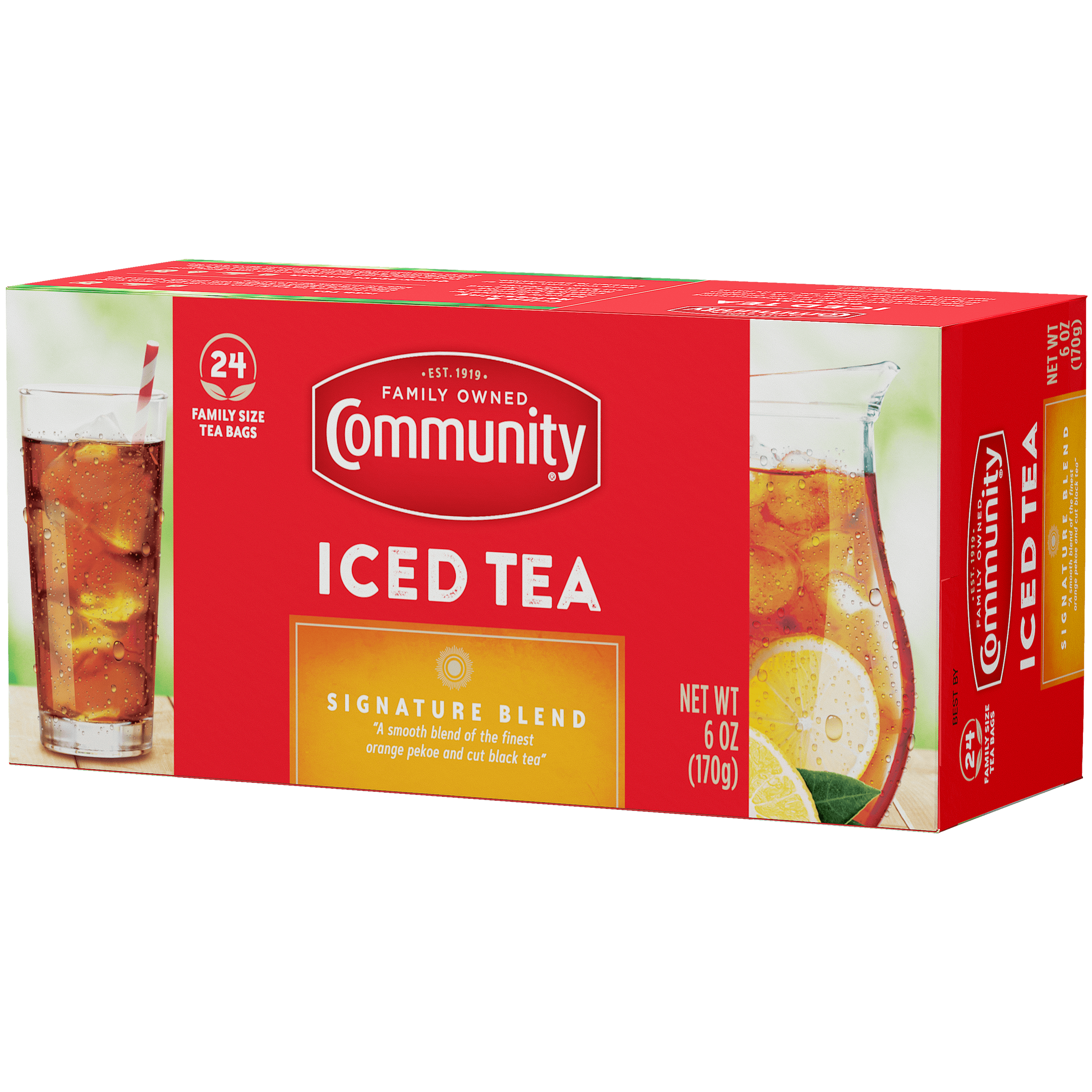 Community Coffee Signature Iced Tea 24 Ct Box