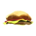 thumbnail image 2 of Art Creativity Funny Pizza Hamburger Hat Fun Halloween Costume Accessory Pizza Hamburger Party Supplies Decorations Crazy Silly Hat, 2 of 8