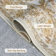 thumbnail image 2 of KUETH 2'x7' Area Rugs for Living Room, Non Slip Machine Washable Vintage Indoor Rug, Ultra Thin Chenille Print Rug for Bedroom Dining Room Home Office, 2 of 7
