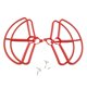 thumbnail image 3 of 4 piezas de hélices de + anillos protectores para H501S RC Quadcopter rojo perfke Piezas del cuadricóptero Hubsan H501S, 3 of 9