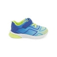 thumbnail image 2 of Stride Rite Boys' Shoes Running Shoes Adjustable Width Blue, Green Size 7, 2 of 9