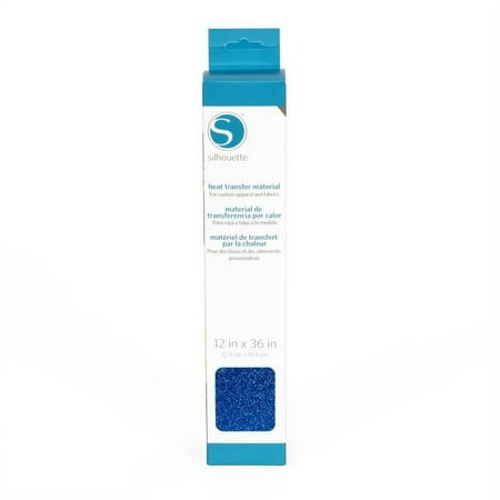 Glitter Heat Transfer - Blue 12"X36"