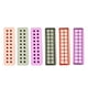 thumbnail image 3 of 1 molde de silicona para cubitos de hielo con 20 cavidades, ideal para cocina, bar y fiestas (morado claro)., 3 of 5
