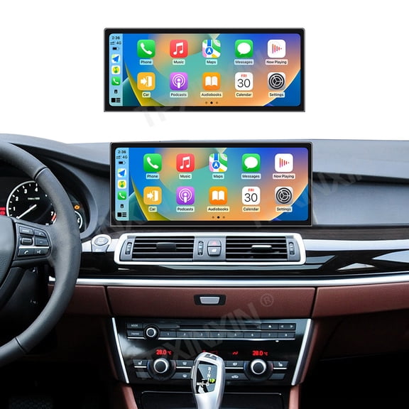 TPXINXIN 12.3 inch Car Radio Multimedia Player for BMW 5 Series GT 2010-2017 GPS Navigation Stereo Carplay Android13 Head Unit Audio