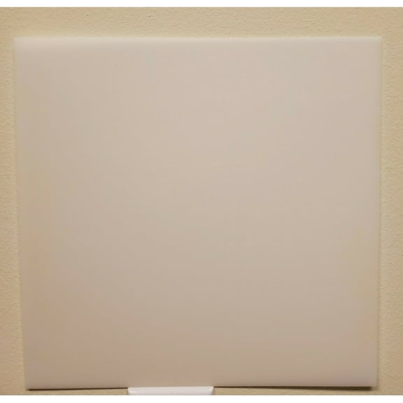 Sibe-R Plastic Supply 4 PACK HDPE POLYETHYLENE NATURAL PLASTIC SHEET .060" THICK 11" X 11" ^