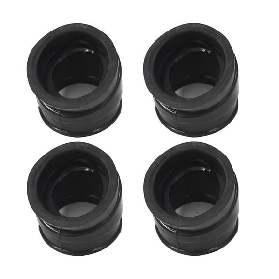 4 Pack Carburetor Intake Manifold Boot Fit for Honda CB750C CB750F CB750K CB750L CB750SC CB900F CB1000C CB1100F
