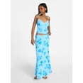 thumbnail image 2 of No Boundaries Lace Trim Mesh Camisole Top, Women's XXS-XXL, 2 of 5