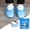 as the picture shows, variant on 100 Pcs Durable PE Disposable Shoe Covers Noiseless Booties For Indoor Home 100PCS