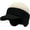 Khaki, variant on Windproof Thermal Cap with Visor, Fleece-Lined Mens Winter Beanie Earflap Hat for Ultimate Cold Protection