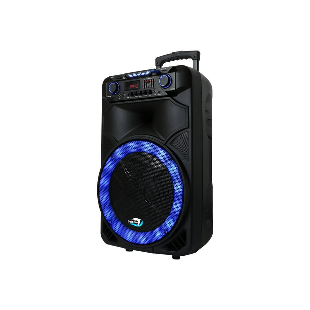 Dolphin SP1500RBT Speakers LED for PA system wireless
