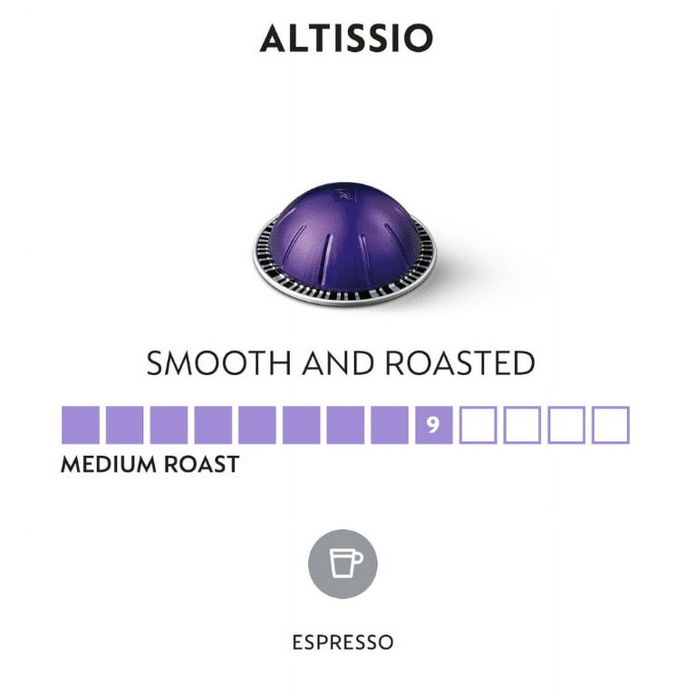  Nespresso Vertuo Espresso: Altissio, Orafio, Voltesso 30 Count,  Set of 3, (1.35 Oz each) : Grocery & Gourmet Food