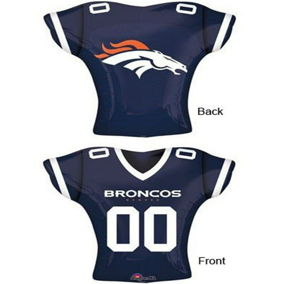 Denver Broncos Jersey Shape Foil Balloon 24"