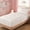 White, variant on 4 Pieces Pink Hearts Bowknot Comforter Set Twin Zipper Bedding Set for Girls,Bow Bedding Set Romantic Princess Style Comforter Set for Kid,All in one Zipper Bedding