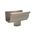 thumbnail image 1 of 5" White K Style Aluminum Gutter Centre Drop, 1 of 1