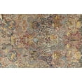 thumbnail image 1 of Ahgly Company Machine Washable Indoor Rectangle Traditional Chestnut Brown Area Rugs, 5' x 8', 1 of 7
