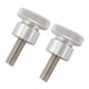 thumbnail image 4 of 2 piezas para Thruxton T100 asiento cojín tornillo lateral pernos de asiento 33MM - Oro Plata Sunnimix Tornillo lateral, 4 of 6