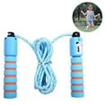 thumbnail image 1 of Adjustable Jump Rope with Ball Bearing Speed Cable and Memory Foam Handles, 1 of 8