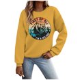 thumbnail image 1 of TINZ Sweat à Capuche Décontracté pour Femmes, Col Rond, Imprimé Animal, Veste Festive pour Adolescentes, 1 of 3