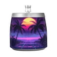 thumbnail image 7 of Yayeee Ashtray with Lid for Cigarette Smokeless Stainless Steel Home Ash Holder, Pink Digital Art, 7 of 7