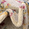 thumbnail image 4 of Unique Loom Madeline Vintage Collection Area Rug - Jackson (4' Square Pink Gray/Ivory), 4 of 7