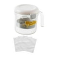 thumbnail image 3 of Elodie Yogurt Strainer Dry Yogurt Preparation Stainless Steel Spring Whey Separator White, 3 of 8