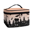 thumbnail image 2 of HELLHERO Bat Toiletry Cosmetic Travel Bag Portable Cosmetic Makeup Bag (8.86"x6.5"x5.9") Travel Make Up Organizer, 2 of 6