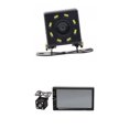 thumbnail image 1 of Cámara de Visión Trasera para Coche, 170 degree de Gran Angular, Impermeable, Aparcamiento Inverso Manos Libres Bluetooth V2.0 Incorporada Soledad 8 Bulb Cam Car DVR, 1 of 10