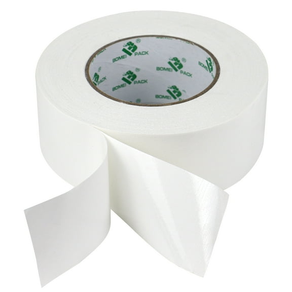 BOMEI PACK Double Side Carpet Tape - 2 Inch x 20 Yards Residue-Free, Heavy Duty Double Sided Rug Tape for Carpet, Strong Adhesive and Removable Carpet Repair Tape for Hardwood Floors and Area Rugs